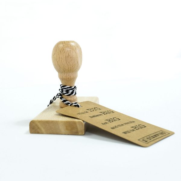 Sello rectangular pequeño Bigstamping