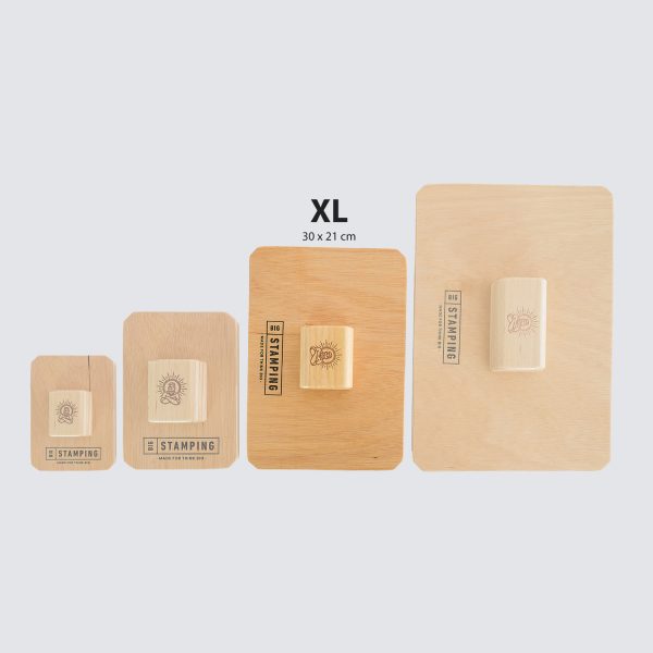 Comparative stamps Bigstamping model XL