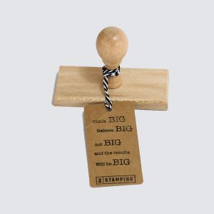 Sello rectangular pequeño Bigstamping