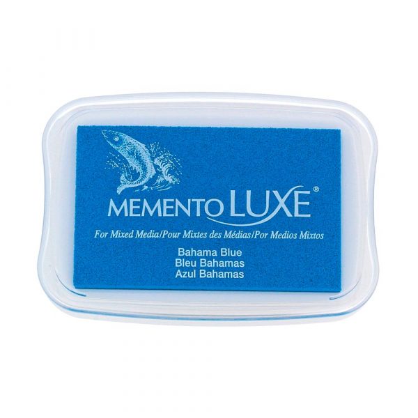 Ink for light blue porous surfaces