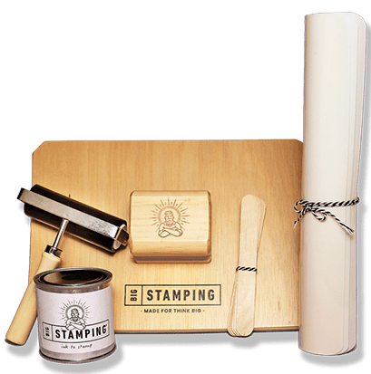 Stamp kit for packaging and merchandising personalization