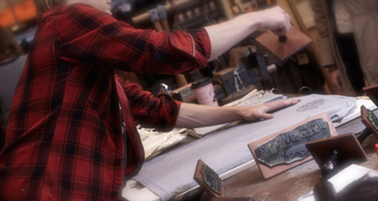 Aaron von Frehr stamping