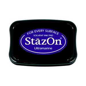 Encre à séchage rapide Stazon Ultramarine Blue